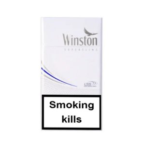 Winston Super Slims Silver